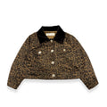 Leopard suede jacket (only)