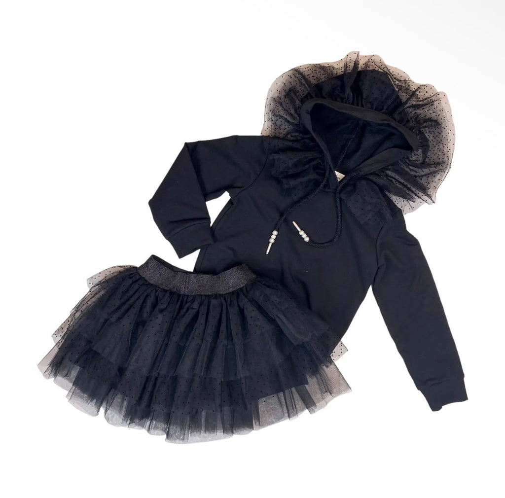 Tulle hoodie (only)